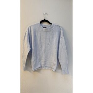 Vince Camuto Light blue Knit Pullover Sweater Crew Neck Long Sleeve S